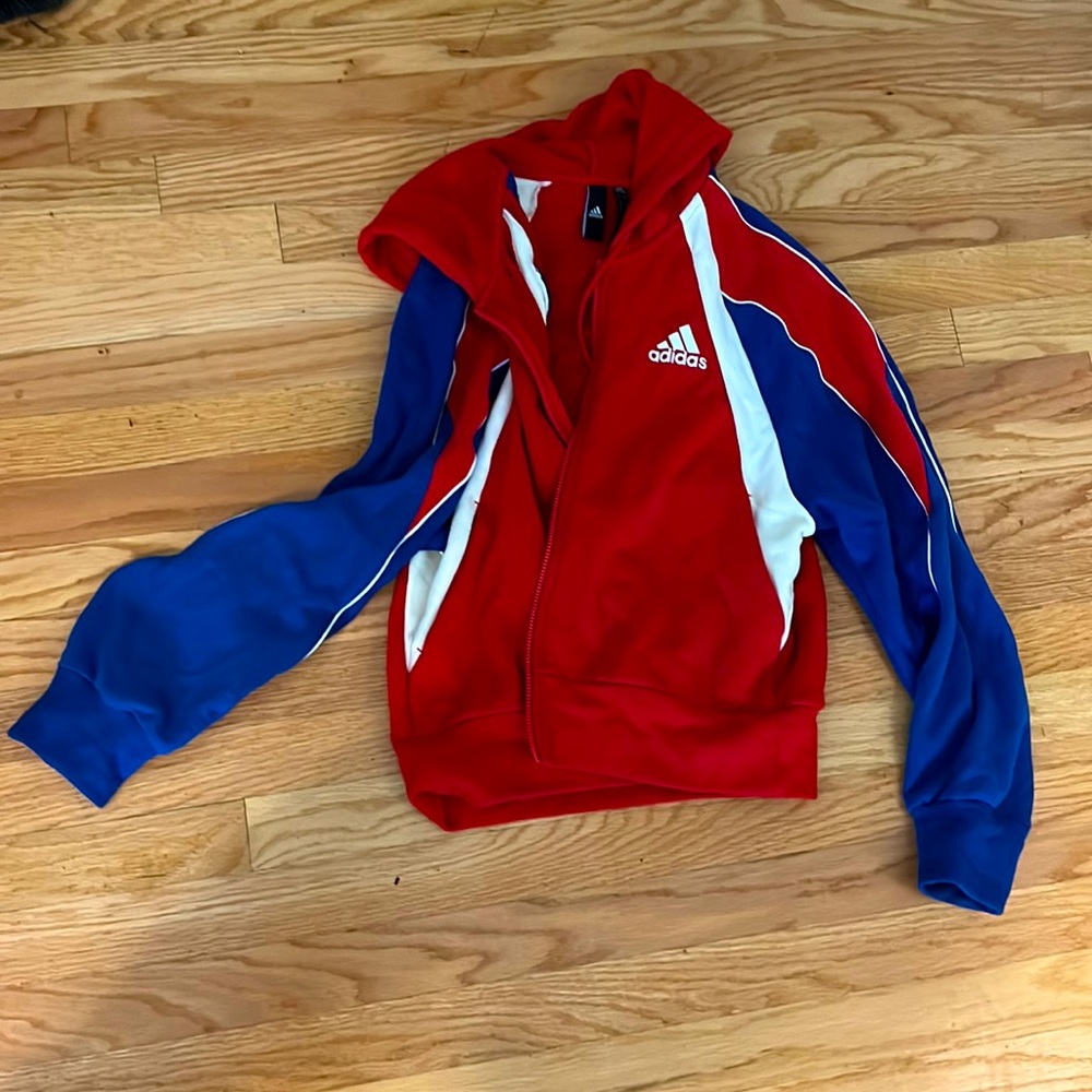 Xs Adidas zip up hoody